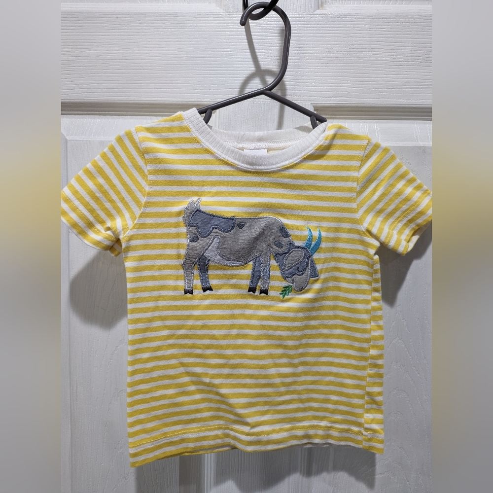 Goat tee shirt, 2t